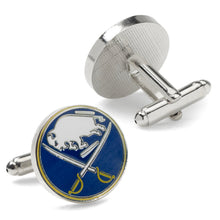 Load image into Gallery viewer, NHL Buffalo Sabres Cufflinks
