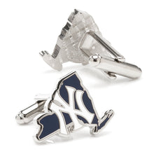 Load image into Gallery viewer, MLB New York Yankees State Shaped Cufflinks