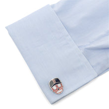 Load image into Gallery viewer, MLB Boston Red Sox Sugar Skull Cufflinks & Lapel Pin Gift Set