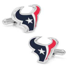 Load image into Gallery viewer, NFL Houston Texans Cufflinks and Tie Clip Gift Set