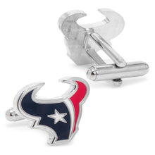 Load image into Gallery viewer, NFL Houston Texans Cufflinks and Tie Clip Gift Set