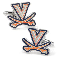 Load image into Gallery viewer, NCAA University of Virginia Cavaliers Cufflinks