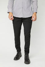 Load image into Gallery viewer, Heath Men's Black Super Slim Dress Pants