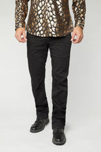 Load image into Gallery viewer, Slade Men's Black Relaxed Fit Stretch Pants