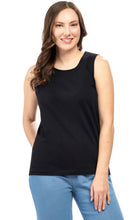 Load image into Gallery viewer, Women's Classic Relaxed Fit Cotton blend Sleeveless Tank Top