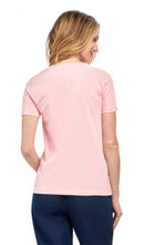 Load image into Gallery viewer, Women's Perfect Short-Sleeve V-Neck Tee Shirt - Cotton blend and Wrinkle Resistant