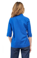 Load image into Gallery viewer, Womens Regular Fit 3/4 Sleeve Button Down Collared Camp Shirt