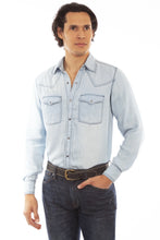 Load image into Gallery viewer, Scully Pick Stitch - Men's Denim Shirt