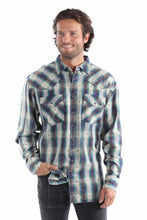 Load image into Gallery viewer, Scully Marbled Plaid - Men's Dress Shirt