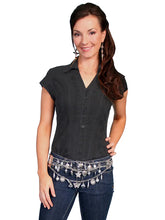 Load image into Gallery viewer, Scully Cantina Short Sleeve Blouse (PSL-066) - Women's Shirt