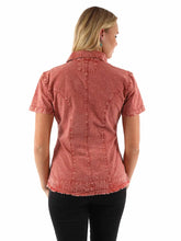 Load image into Gallery viewer, Scully Cantina Short Sleeve Blouse (PSL-273) - Women's Shirt