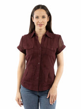 Load image into Gallery viewer, Scully Floral Front - Women's Short Sleeve Blouse