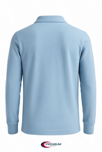 Load image into Gallery viewer, Boys/ Unisex Long Sleeve Pique Polo Shirt - single