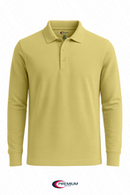 Load image into Gallery viewer, Boys/ Unisex Long Sleeve Pique Polo Shirt - single