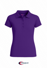 Load image into Gallery viewer, Girls Short Sleeve Pique Polo Shirt - Single
