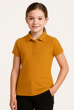 Load image into Gallery viewer, Juniors Short Sleeve Pique Polo Shirt - Single