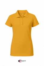 Load image into Gallery viewer, Juniors Short Sleeve Dri Fit Moisture Wicking Polo Shirt - single