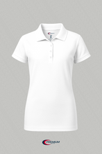 Load image into Gallery viewer, Juniors Short Sleeve Dri Fit Moisture Wicking Polo Shirt - single