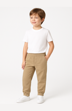 Load image into Gallery viewer, Boy's Twill Jogger Pants - Single