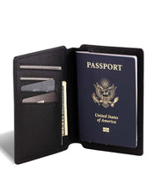 Load image into Gallery viewer, The Passport Wallet - Black