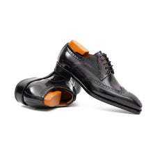 Load image into Gallery viewer, Patent leather goodyear welt dress shoes Purple