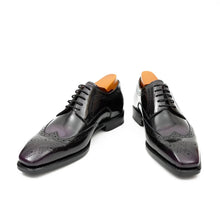 Load image into Gallery viewer, Patent leather goodyear welt dress shoes Purple