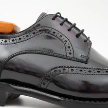 Load image into Gallery viewer, Patent leather goodyear welt dress shoes Purple