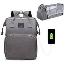 Load image into Gallery viewer, Baby Diaper Bag - Foldable Baby Bed - # BAGEG11610003