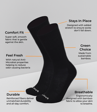 Load image into Gallery viewer, Bamboo Performance Boot Socks