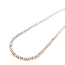 Load image into Gallery viewer, 10K Gold- Ice Chain (Rose Gold)