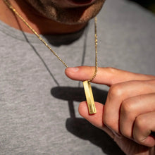 Load image into Gallery viewer, Pillar Pendant - 14K Gold
