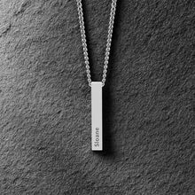 Load image into Gallery viewer, Pillar Pendant - Silver