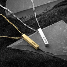 Load image into Gallery viewer, Pillar Pendant - 14K Gold