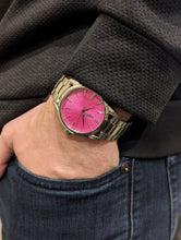 Load image into Gallery viewer, Pink Sunburst Watch