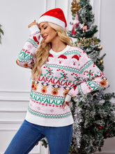Load image into Gallery viewer, Pink Sweet Knitted Christmas Sweater | NCS