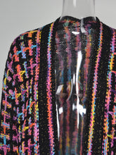 Load image into Gallery viewer, Plus-Size Tassel Fringe Long Cardigan with Colorful Thread Weaving | NCS