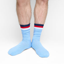 Load image into Gallery viewer, 3 Stripe Casual Crew Socks 2-Pack
