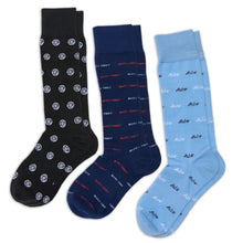 Load image into Gallery viewer, Toddy Dress Socks 3-Pack