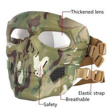 Load image into Gallery viewer, Skull Tactical Sports Mask