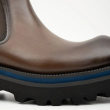 Load image into Gallery viewer, Premium Handcrafted Calfskin Chelsea Boots Brown