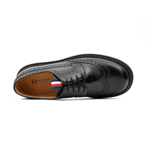 Load image into Gallery viewer, Premium Men's Classic Derby Brogue Shoes Black