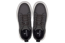 Load image into Gallery viewer, CALTO - Q432 - 2.6 Inches Taller Lightweight (Grey/White Sole) - Chunky Sole Sneakers