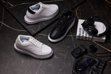 Load image into Gallery viewer, CALTO - Q511 - 2.6 Inches Taller Lightweight (White/White Sole) - Chunky Sole Sneakers