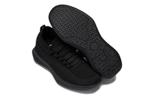 Load image into Gallery viewer, CALTO - QA060 - 2.4 Inches Taller (Black/Black Sole) - Lightweight Knitted Sneakers