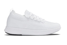 Load image into Gallery viewer, CALTO - QA061 - 2.4 Inches Taller (White/White Sole) - Lightweight Knitted Sneakers