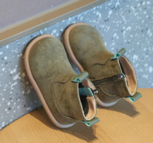 Load image into Gallery viewer, Children's Retro Solid Color British Style Cotton Boots - # BOAA71210004