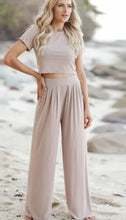 Load image into Gallery viewer, New Short-sleeved T-shirt And Trousers Two-piece Set Suit - # GIAA23310003