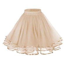 Load image into Gallery viewer, Three-Layer Ribbon Grenadine Soft Girl Skirt - # GIAA23710003
