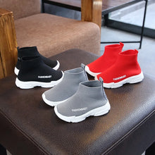 Load image into Gallery viewer, Winter Kids Slip-on Breathable Snow Boots Casual Shoes - # BOAA71510007