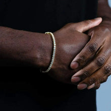 Load image into Gallery viewer, 18K Gold Plated Zircon Tennis Bracelet